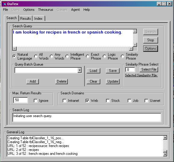 DaTex Screenshot